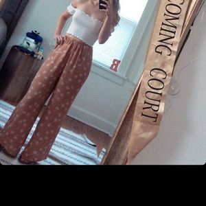 High waisted soft pants